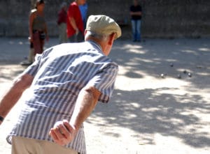 partie de pétanque - loisir à gréoux les bains