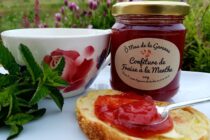 Fraise à la menthe