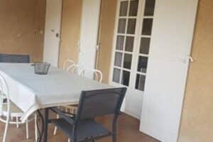 terrasse dans l'hacienda