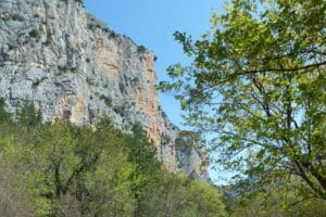 Les falaises de Saint Maurin