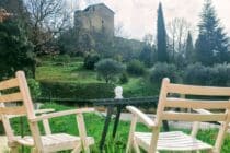 Le repaire des muses, Gréoux, terrasse