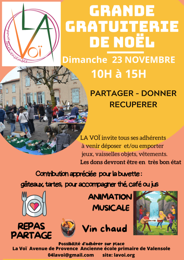 GRANDE GRATUITERIE DE  NOËL