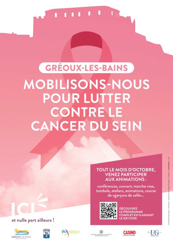 Octobre Rose à Gréoux-les-Bains : Spa Rose