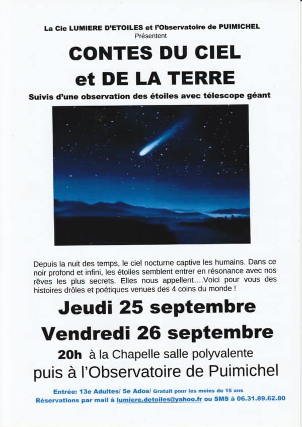 CONTES DU CIEL ET DE LA TERRE