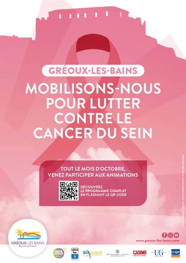Octobre Rose à Gréoux-les-Bains : Aqua Boxing_Gréoux-les-Bains