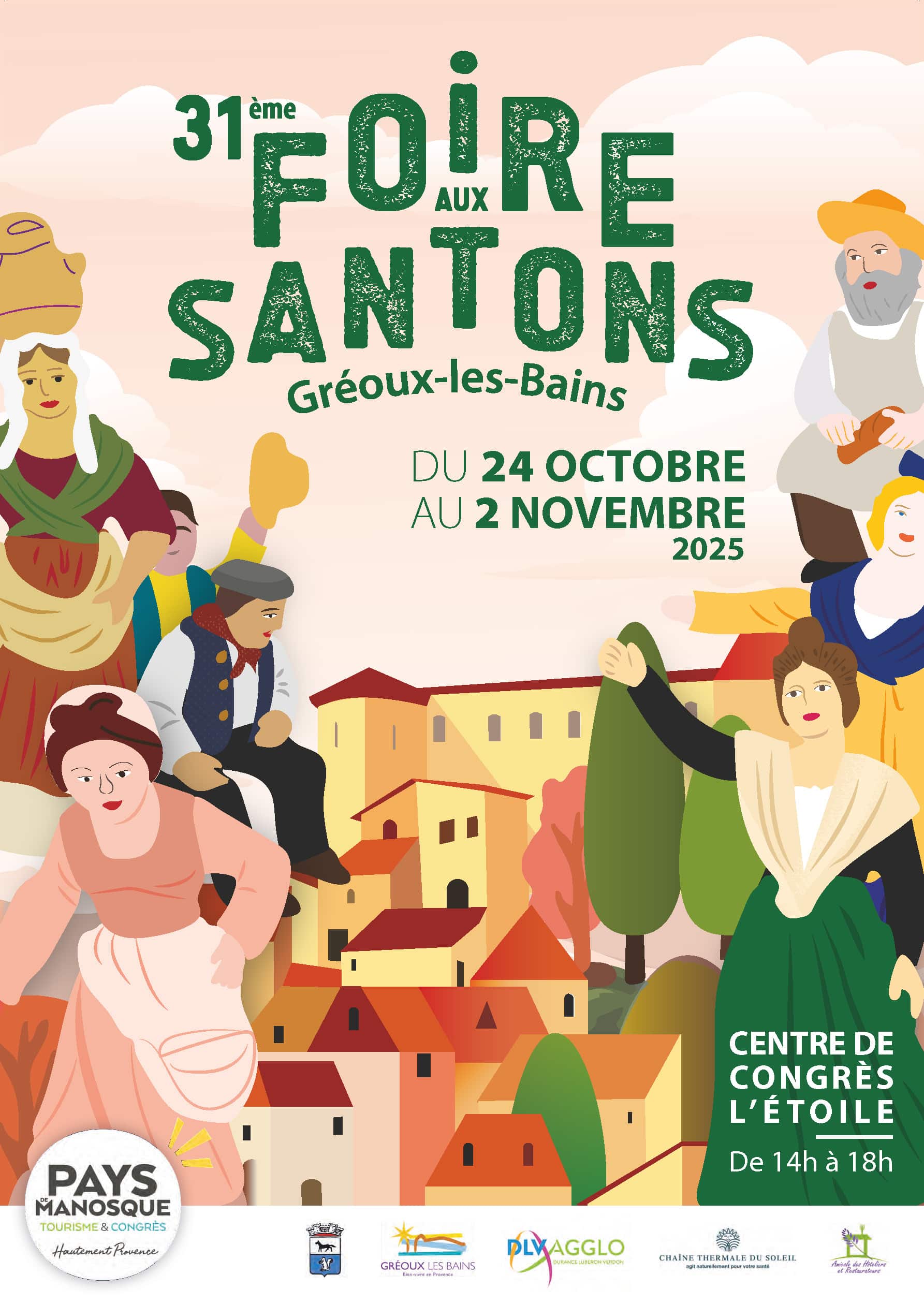 Foire aux santons à Gréoux-les-Bains 2024