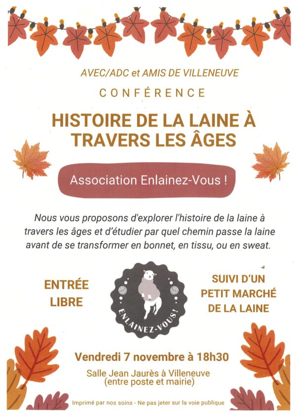 Histoire de la laine à travers les âges_Villeneuve