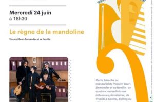 Les concerts du mercredi - Le règne de la mandoline_Gréoux-les-Bains