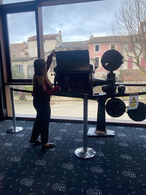 Visite des coulisses du cinéma CGR_Manosque