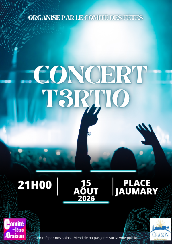 Concert T3rtio_Oraison