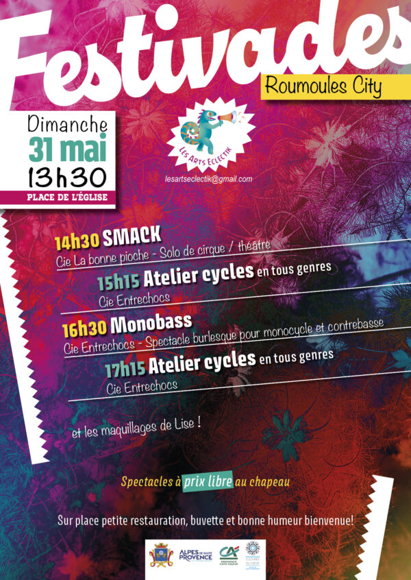 Affiche Festivades Roumoules