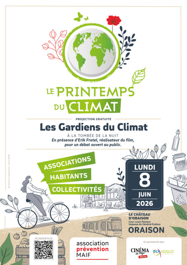 Affiche Gardiens du Climat Oraison