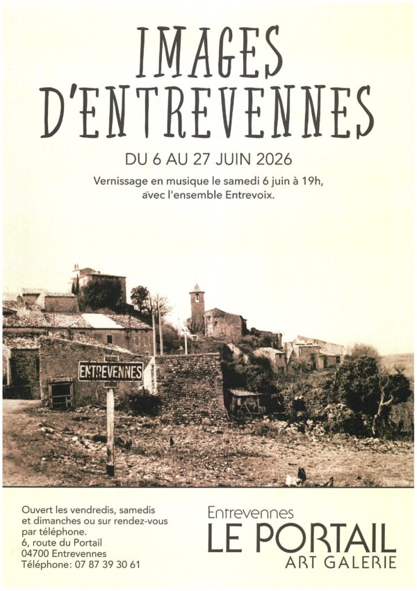 Exposition "Images d'Entrevenne_Entrevennes
