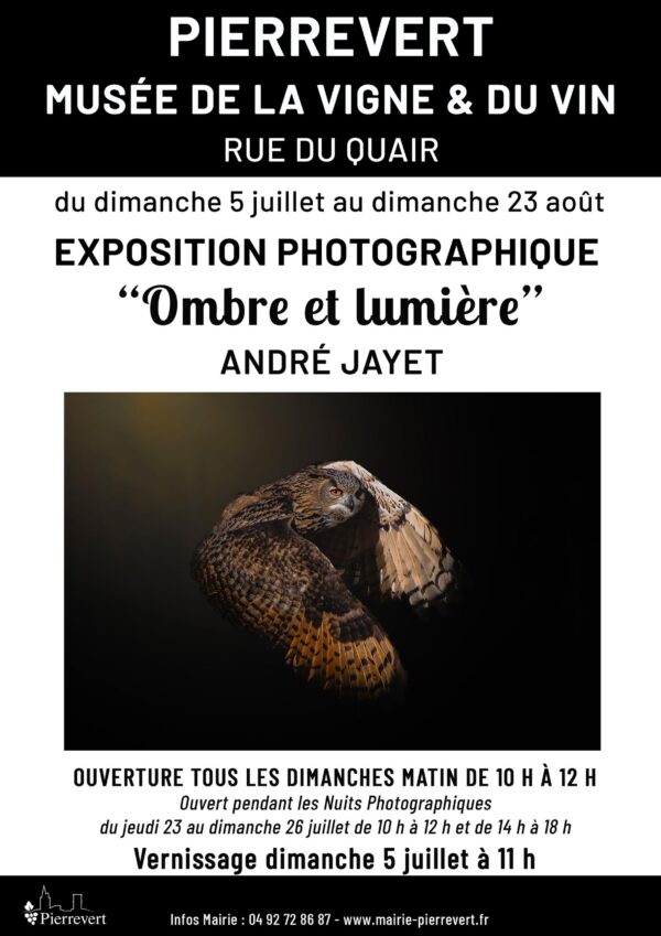 Expo « Ombre et lumière »