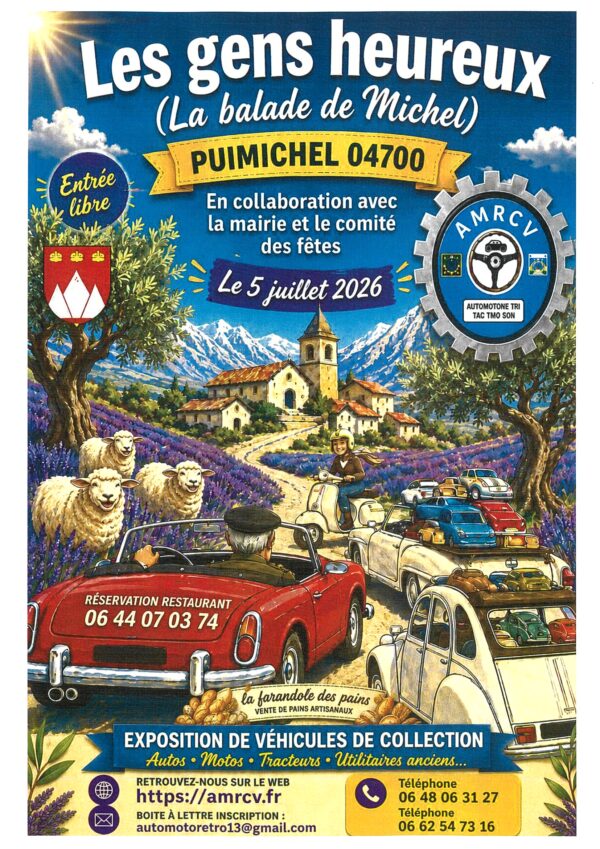 "Les gens heureux" balade de Michel_Puimichel