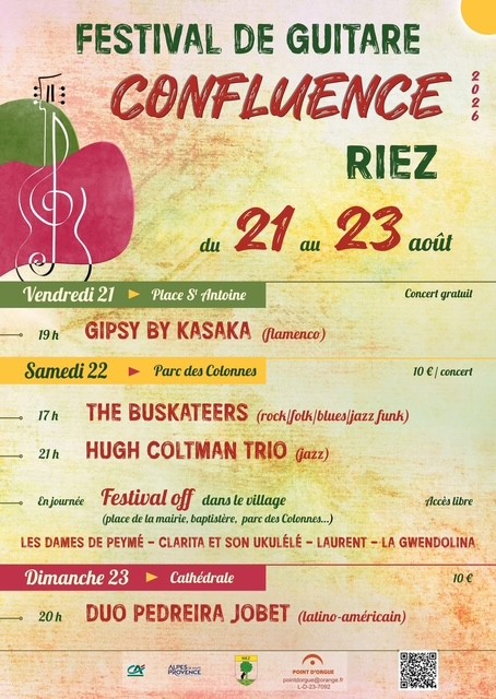 Festival de guitare Confluence_Riez