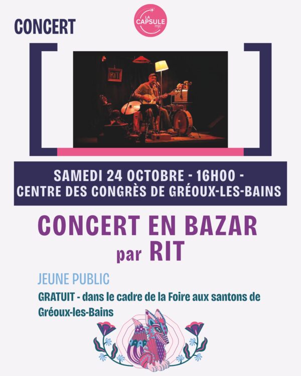 Concert en Bazar par RIT