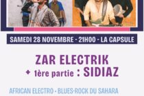 Zar Electrik et en 1ère partie : Sidiaz