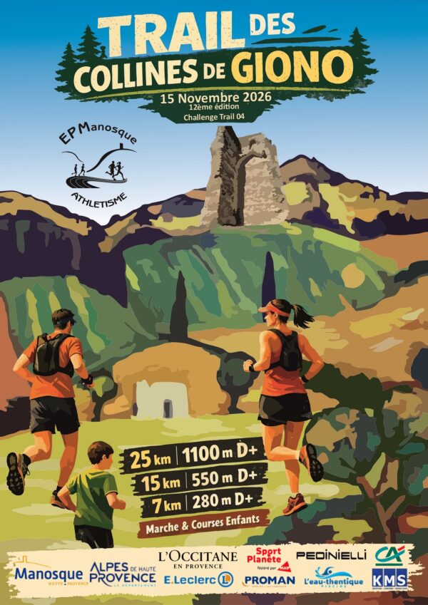 Trail des collines de Giono_Manosque