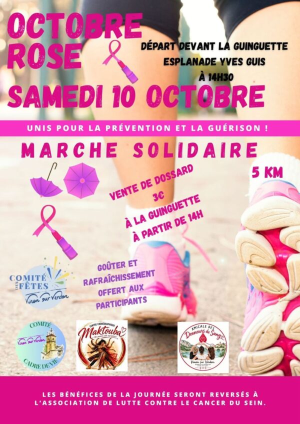 Octobre Rose – Marche Solidaire