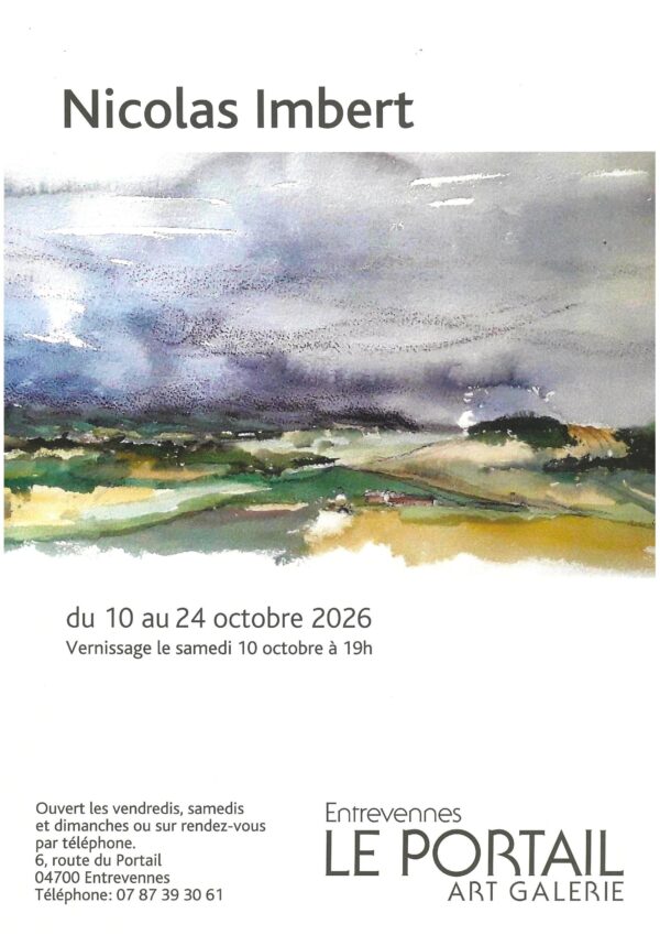 Exposition Nicolas Imbert_Entrevennes