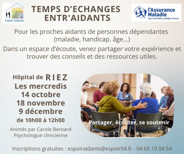 temps d'échanges